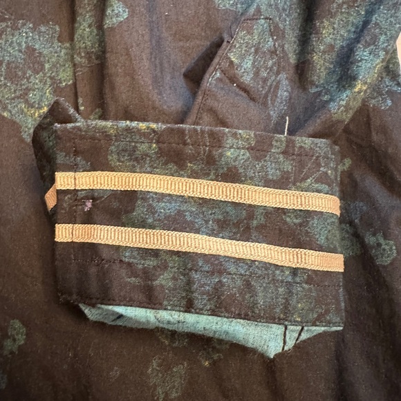 Robert Graham Size 2XL Modern Americana Button Down Floral Shirt Navy Light Blue - Picture 6 of 10